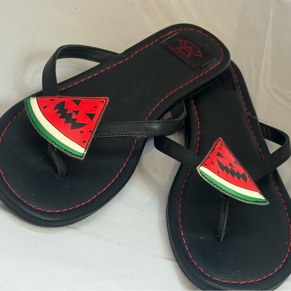 Strange Cvlt Summerween Watermelon Sandals Size 9